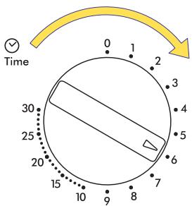 DELONGHI MW 30F - Démarrez le four en fonction vapeur - 8