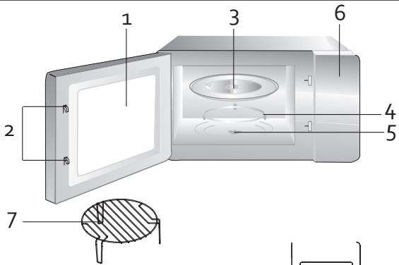 DOMO DO2332CG - PARTS - 1