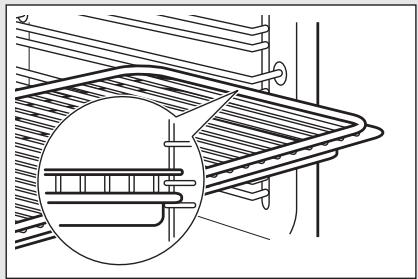 ELECTROLUX EOM3H00X - Grille métallique, lèchefrite: - 1