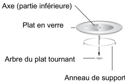 ROSIERES RNK95PN - Installation du plat tournant - 1