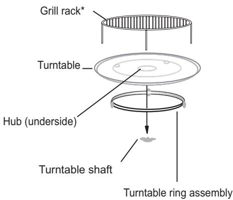 AMICA AMM20BI/EMW13180E - TURNTABLE INSTALLATION - 1