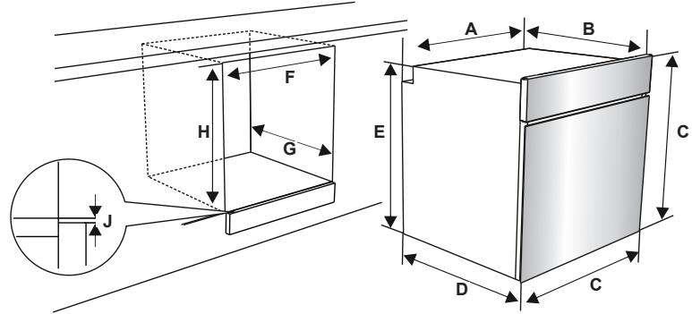CORBERO CCHV1065HYMFD - Installation of the Oven - 1