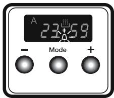 CORBERO CCHV1065HYMFD - Audible warning time adjustment - 3