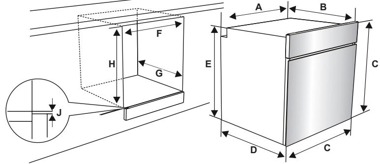CORBERO CCHV1065HYMFD - Instalación del hora - 1