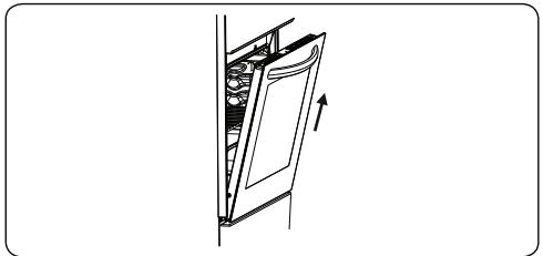 CORBERO CCHV1065HYMFD - Extracción de la puerta del hora - 3