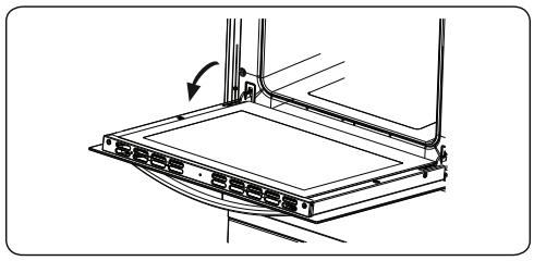 CORBERO CCHV1065HYMFD - Extracción de la puerta del hora - 1