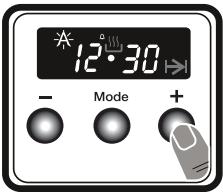CORBERO CCHV1065HYMFD - Semi-automatic time adjustment (finishing time) - 2