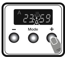 CORBERO CCHV1065HYMFD - Audible warning time adjustment - 2