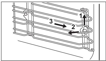 AEG-ELECTROLUX KMK565000M - Retrait des supports de grille - 1
