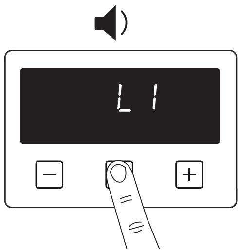 BELLING COOKCENTRE 110 EI  -  COOKCENTRE 110DFT - Réglage du volume - 1
