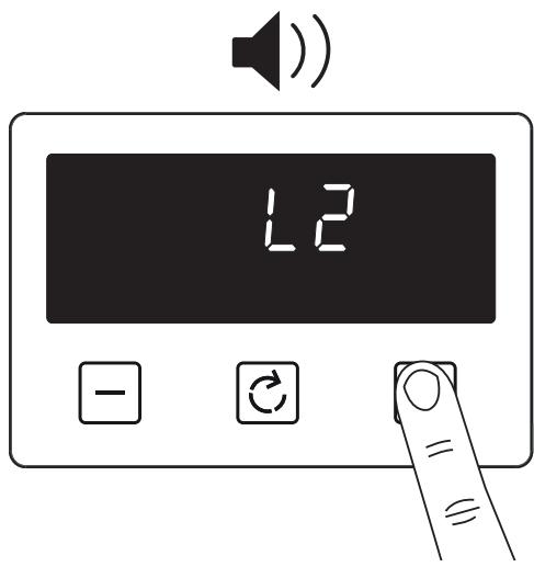 BELLING COOKCENTRE 110 EI  -  COOKCENTRE 110DFT - Réglage du volume - 2