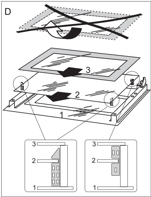 AMICA AO3004 - Comment enlever la vente interieure - 3