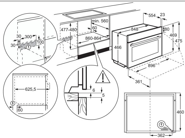AEG-ELECTROLUX KEK452910M - Einbau - 1
