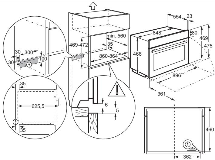 AEG-ELECTROLUX KEK452910M - Encastrement - 2