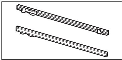 AEG-ELECTROLUX KEK452910M - Rails télécopiques - 1