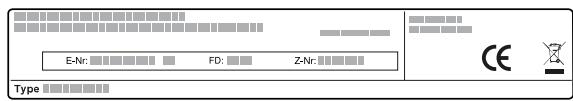 BOSCH BFL524MS0 - Numéro de produit (E-Nr) et numéro de fabrication (FD) - 1