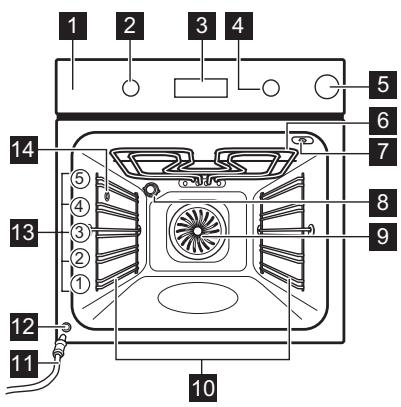 ELECTROLUX EOC6P77WX  -  EOC6P77WX - Prezentare generală - 1