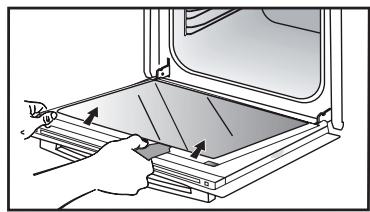 DE DIETRICH DOR7586BB - REMOVING AND PUTTING BACK THE DOOR - 3