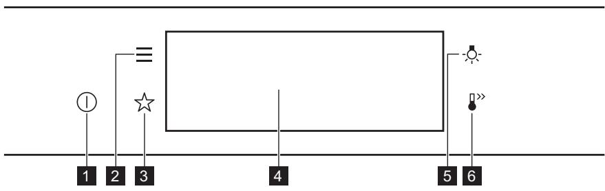 AEG-ELECTROLUX BPE742380M - Vadibas panelis - 1