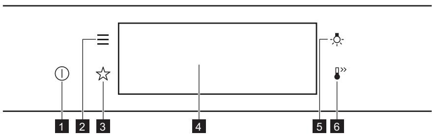 AEG-ELECTROLUX BPE742380M - Panel de mandos - 1