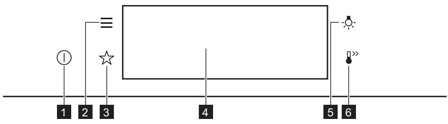 AEG-ELECTROLUX BPE742380M - Ovladaci panel - 1