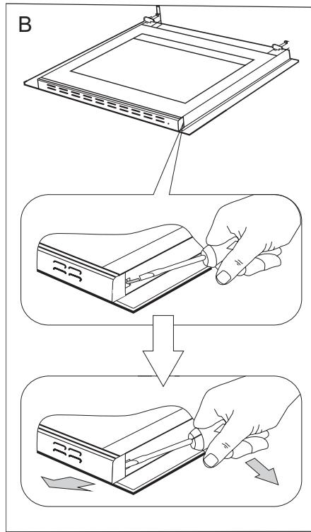 AMICA EBPX946610E - Herausnahme der inneren Scheibe - 1