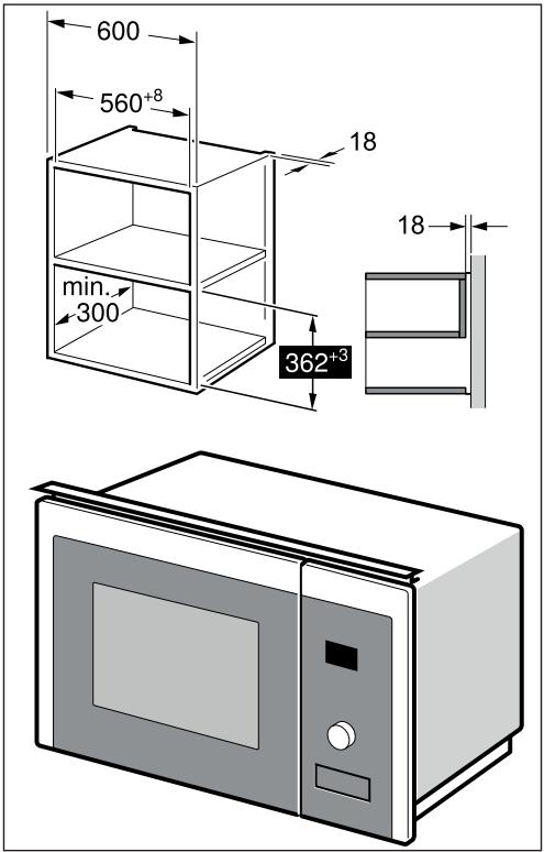 BEKO BMGB20212B  -  BMGB 20212 B - Spotbrebic v nastenné Jednotce - 2