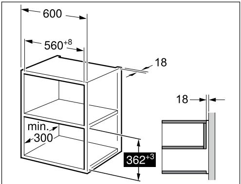 BEKO BMGB20212B  -  BMGB 20212 B - Appliance in a wall-hanging unit - 2