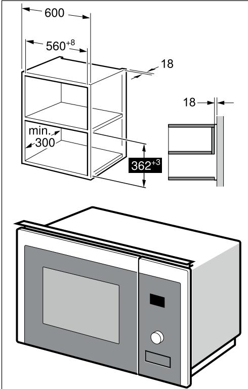 BEKO BMGB20212B  -  BMGB 20212 B - Montañ urzadzenia na szafce - 2
