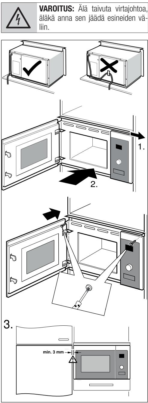 BEKO BMGB20212B  -  BMGB 20212 B - Uunin asennus - 1