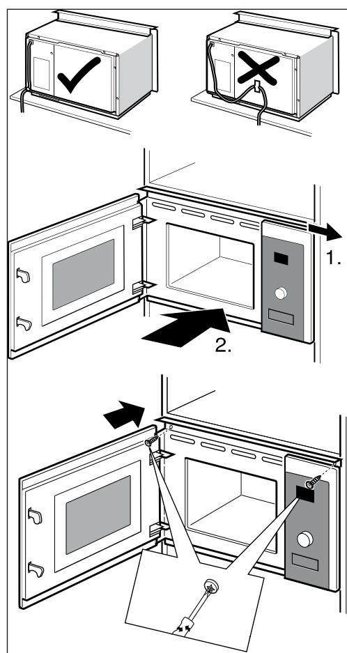 BEKO BMGB20212B  -  BMGB 20212 B - Installatie van de magnetron - 2