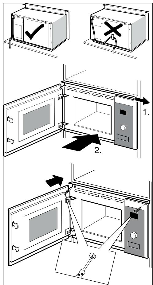 BEKO BMGB20212B  -  BMGB 20212 B - Installation du four - 2