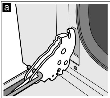 BOSCH HSB736256E - Accrocher la porte de l'appareil - 1