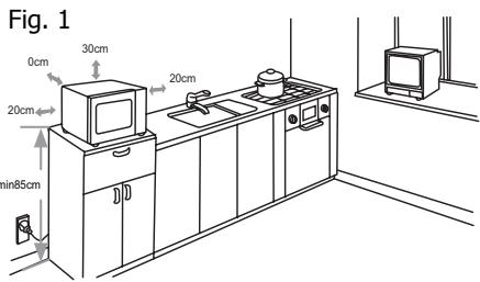 BRANDT GM2500W - This product must not be built in. - 1
