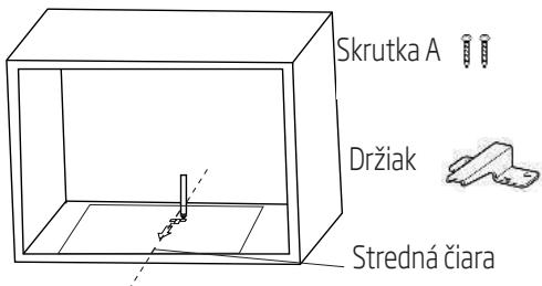 Skrutka A Držiak Stredná čiara