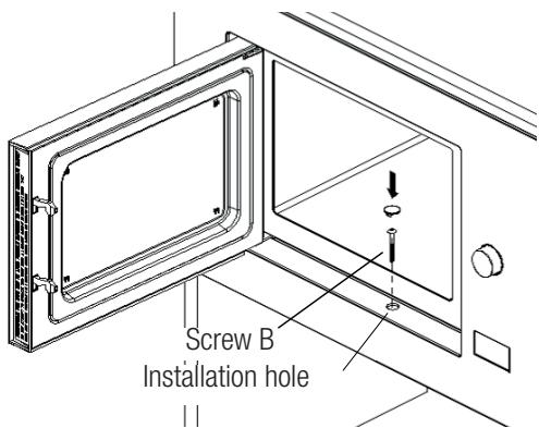Screw B Installation hole