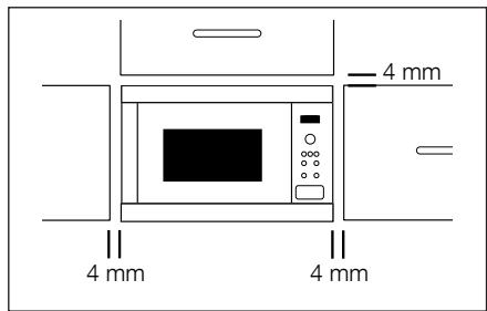AEG-ELECTROLUX MBE2658DM - Installing the appliance - 1