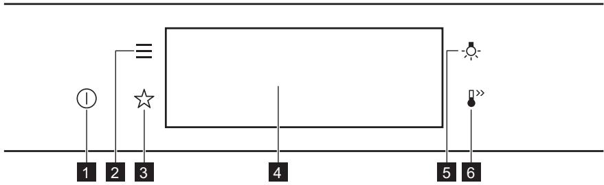 AEG-ELECTROLUX BSE772380M - Panel sterowania - 1