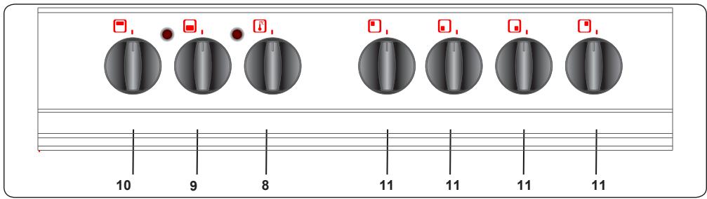 CONTINENTAL EDISON CECDF5060B2 - CECDF5060IX2 - Panel de mando - 1