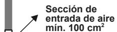 CONTINENTAL EDISON CECDF5060B2 - CECDF5060IX2 - Extracción de los gases quemados del entorno - 1