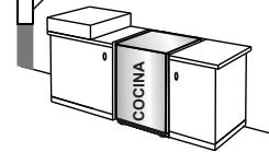 CONTINENTAL EDISON CECDF5060B2 - CECDF5060IX2 - Extracción de los gases quemados del entorno - 2