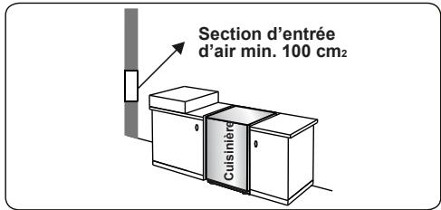 CONTINENTAL EDISON CECDF5060B2 - CECDF5060IX2 - Évacuation des gaz brûlés - 1