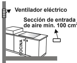CONTINENTAL EDISON CECDF5060B2 - CECDF5060IX2 - Extracción de los gases quemados del entorno - 5