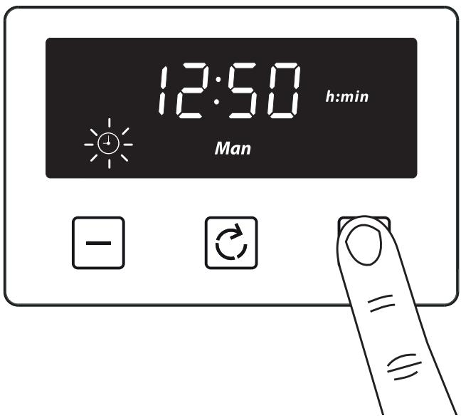 BELLING COOKCENTRE 90 EI  -  COOKCENTRE 90DFT -  COOKCENTRE 90EI - Réglage de l'heure - 2