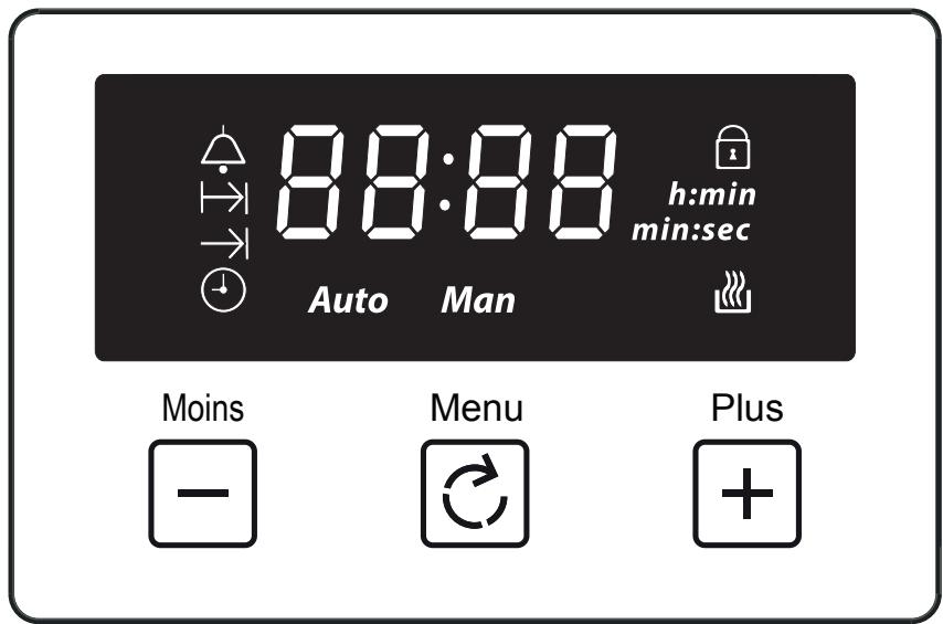 BELLING COOKCENTRE 90 EI  -  COOKCENTRE 90DFT -  COOKCENTRE 90EI - Horloge / programmateur - 1