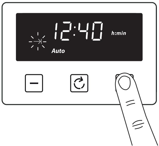 BELLING COOKCENTRE 90 EI  -  COOKCENTRE 90DFT -  COOKCENTRE 90EI - Réglage de la fin du temps de cuisson (pour définir un temps d'arrêt du four) - 1