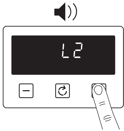 BELLING COOKCENTRE 90 EI  -  COOKCENTRE 90DFT -  COOKCENTRE 90EI - Réglage du volume - 2