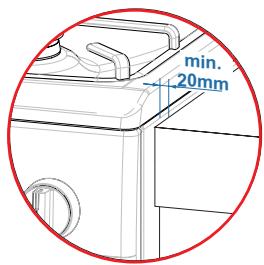 AMICA 57GEH2.33HZPTA - Ustawienie kuchni - 5