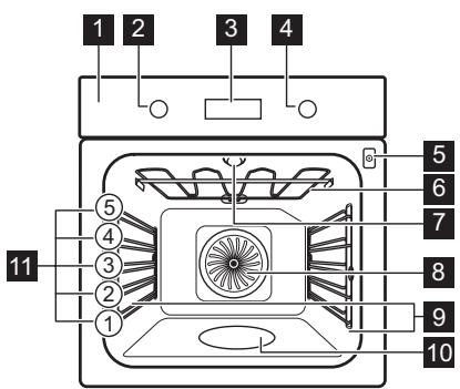 AEG-ELECTROLUX BPK558370M - Celkový pohled - 1