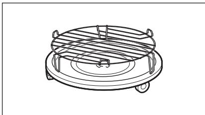 AEG-ELECTROLUX MFC3026SM - Introducerea suportului gratarului - 1